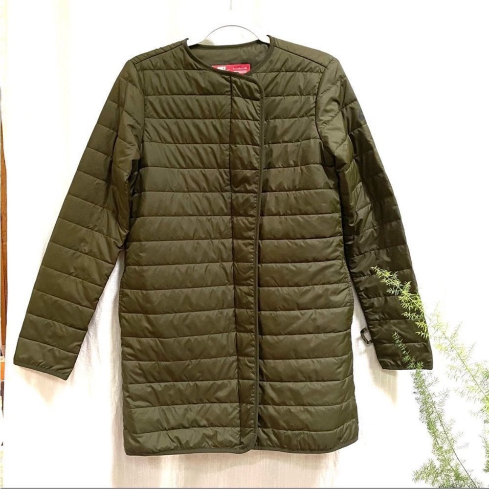 Nike Uptown Short Parka Baselayer PrimaLoft Green size smalll